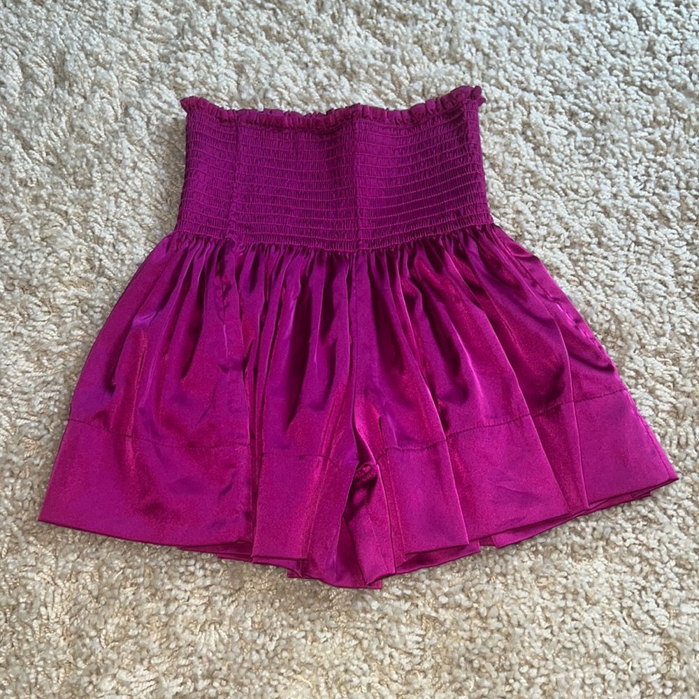 natural life magenta skirt XS